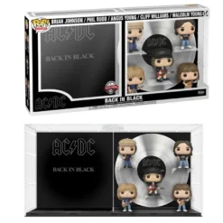 AC/DC Funko Pop! Albums DLX Vinylfigur Back In Black (5-Pack)