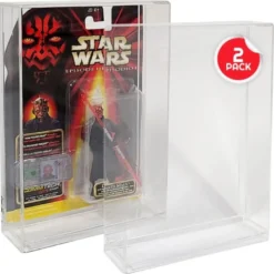 Acryl Display Cases 2er-Pack für Actionfiguren