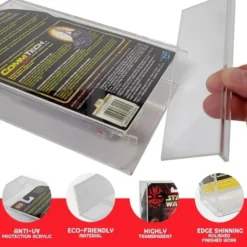 Acryl Display Cases 2er-Pack für Actionfiguren