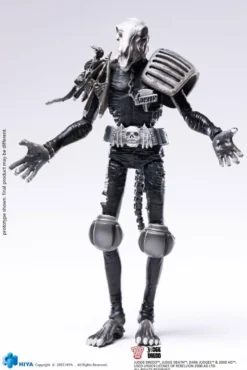 2000 AD Exquisite Mini Actionfigur 1/18 Black and White Judge Mortis
