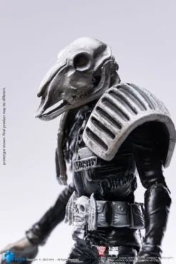 2000 AD Exquisite Mini Actionfigur 1/18 Black and White Judge Mortis