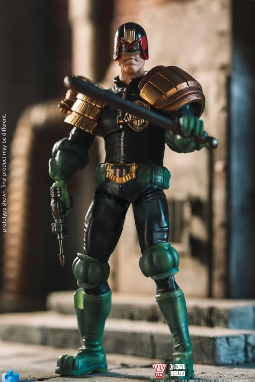 2000 AD Exquisite Mini Actionfigur 1/18 Judge Dredd