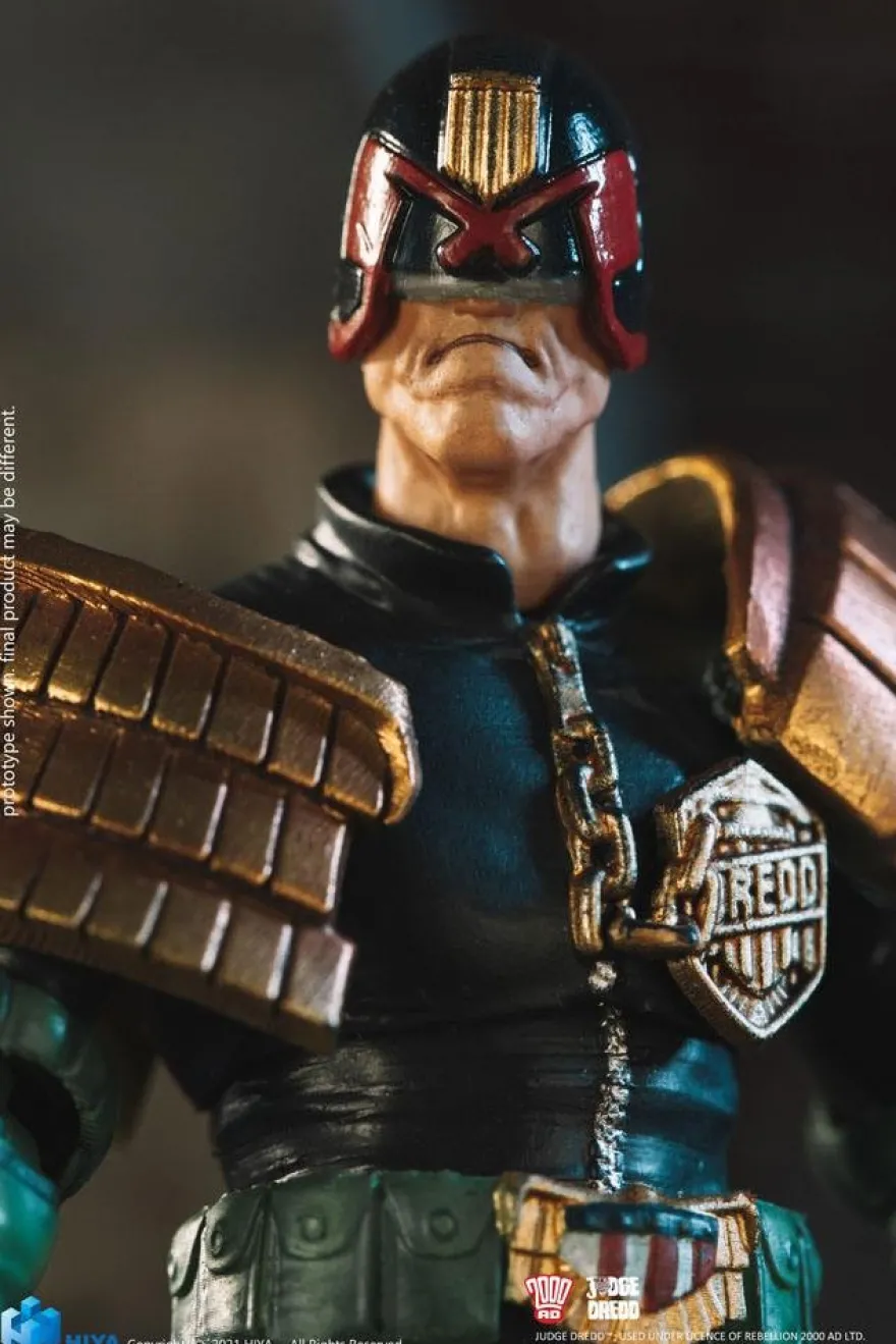 2000 AD Exquisite Mini Actionfigur 1/18 Judge Dredd