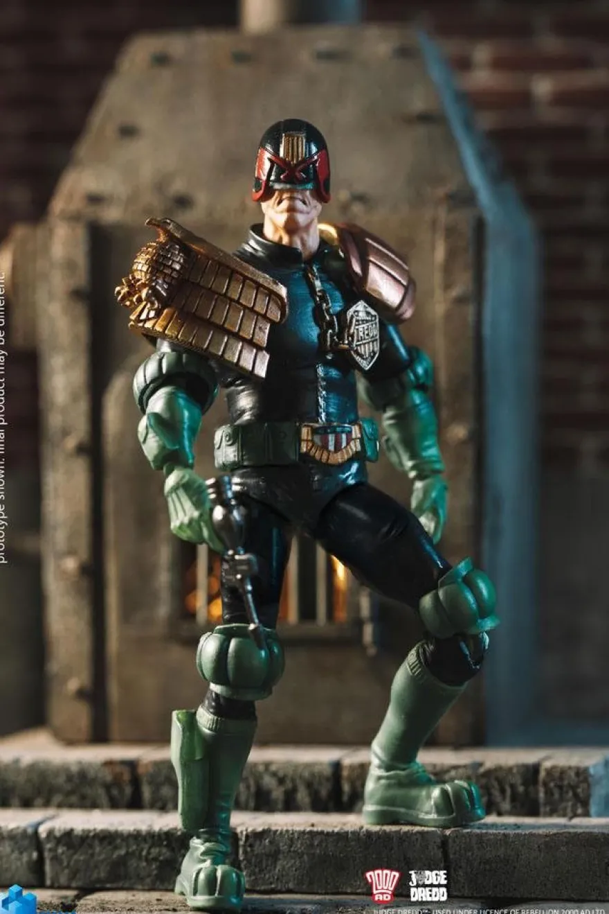 2000 AD Exquisite Mini Actionfigur 1/18 Judge Dredd