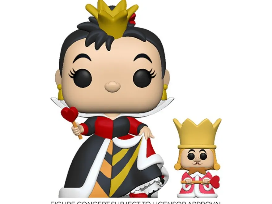 Alice in Wonderland 70th Anniversary Funko Pop! Vinylfigur Queen with King