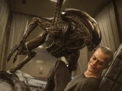 Alien 3 Ellen Ripley And Dog Alien 1/10 Statue