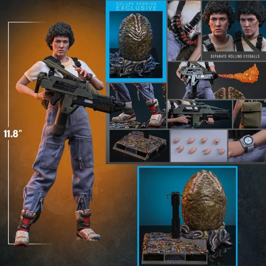 Alien Movie Masterpiece Actionfigur 1/6 Ellen Ripley (Deluxe Version) 30 cm