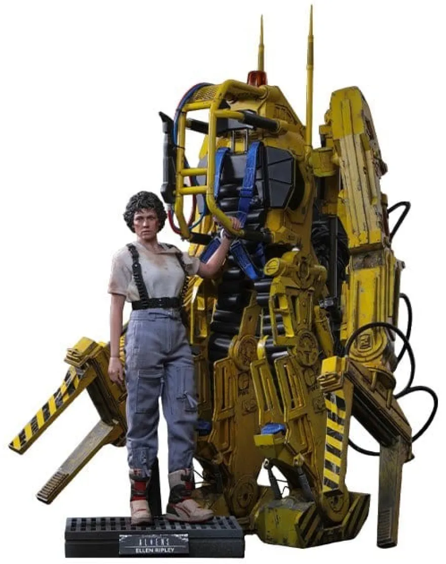 Alien Movie Masterpiece Figuren Set 1/6 Ellen Ripley und Power Loader 52 cm