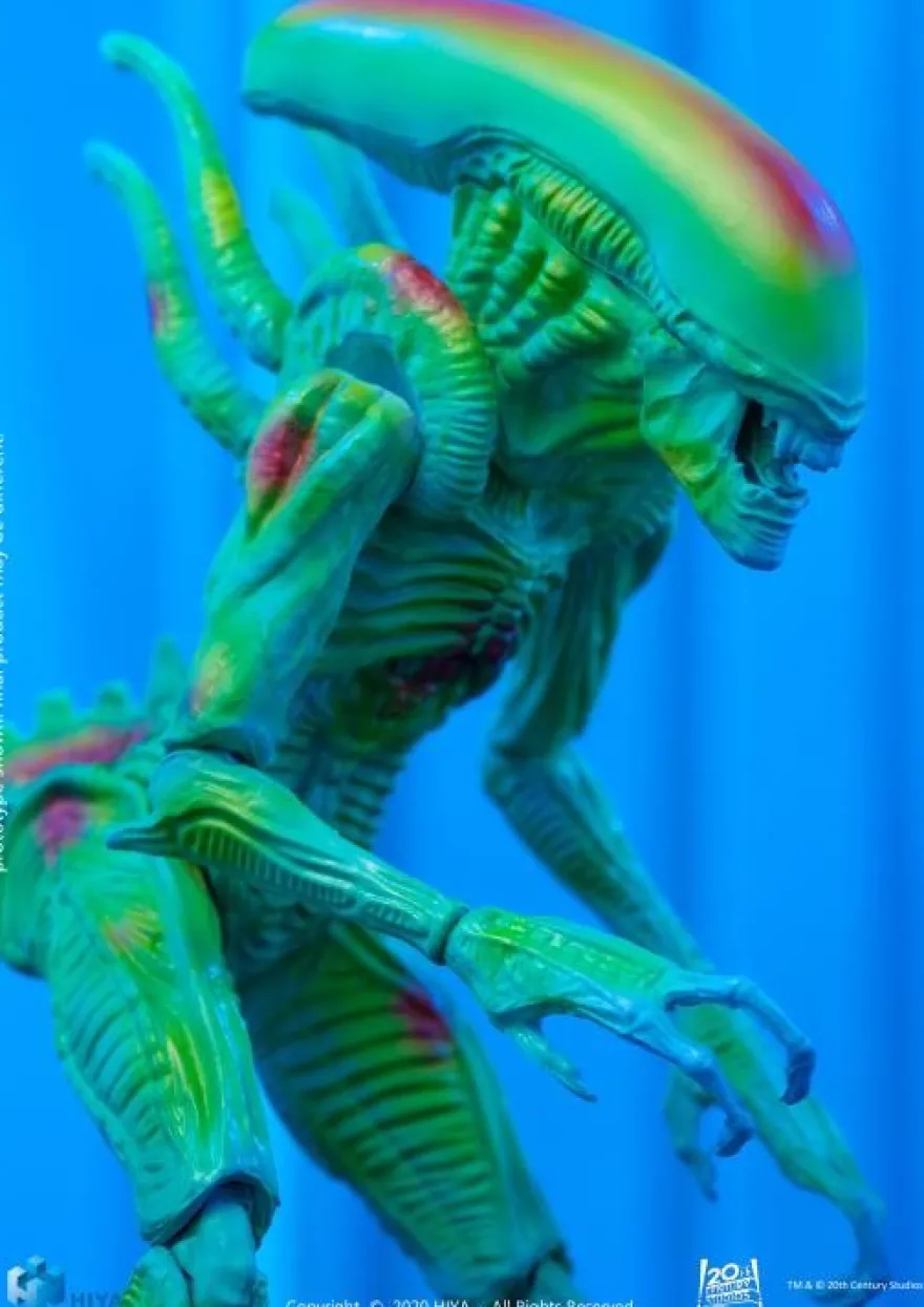 Alien vs. Predator Actionfigur 1/18 Alien Warrior (Thermal Vision) Exclusive