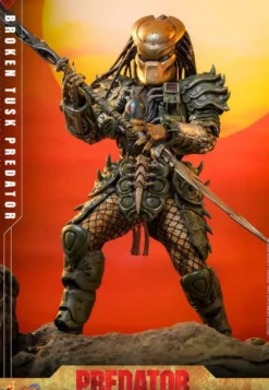 Alien vs. Predator Comic Masterpiece Actionfigur 1/6 Broken Tusk Predator 35 cm