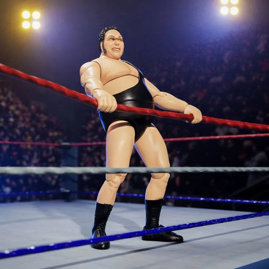 Andre The Giant Ultimates Actionfigur Andre (Black Singlet)