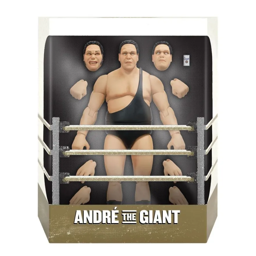 Andre The Giant Ultimates Actionfigur Andre (Black Singlet)