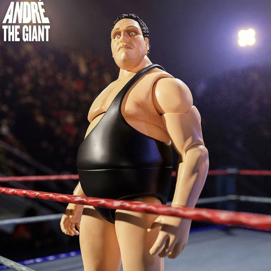 Andre The Giant Ultimates Actionfigur Andre (Black Singlet)