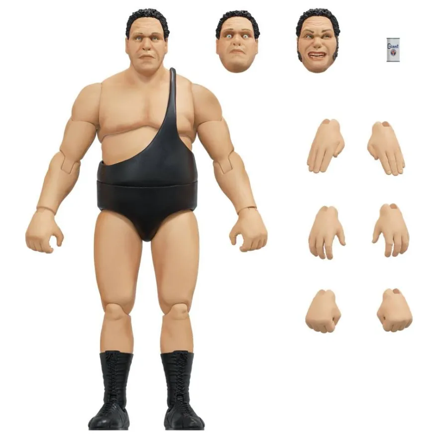 Andre The Giant Ultimates Actionfigur Andre (Black Singlet)