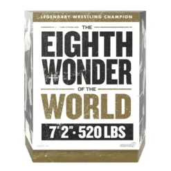 Andre The Giant Ultimates Actionfigur Andre (Black Singlet)