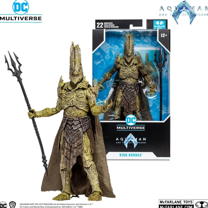 Aquaman and the Lost Kingdom DC Multiverse Actionfigur King Kordax 18 cm