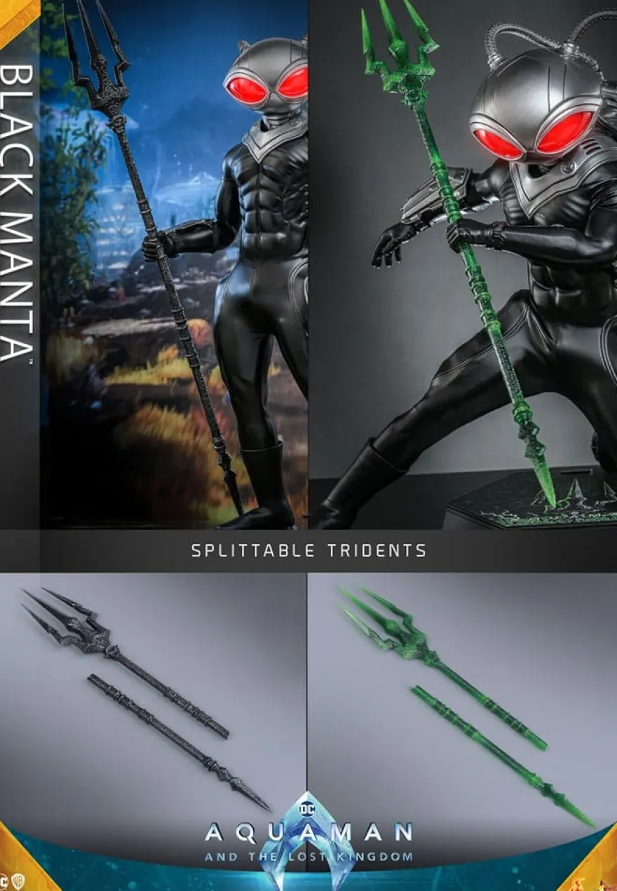 Aquaman: Lost Kingdom Movie Masterpiece Actionfigur 1/6 Black Manta 34 cm