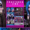 Arcane Actionfigur 1/6 Fractured Jinx 28 cm