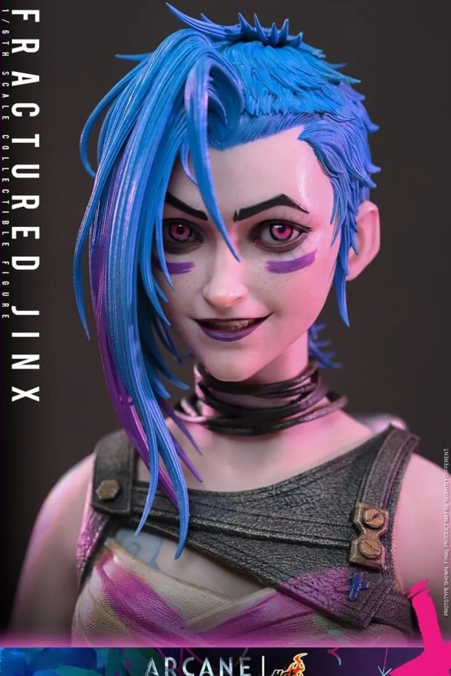 Arcane Actionfigur 1/6 Fractured Jinx 28 cm