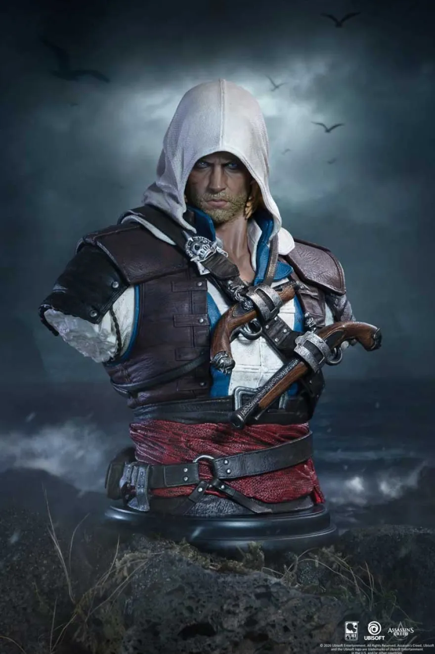 Assassin’s Creed Black Flag Resynced Edward Kenway 1/4 Scale Büste