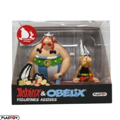 Asterix & Obelix sitzende Figuren