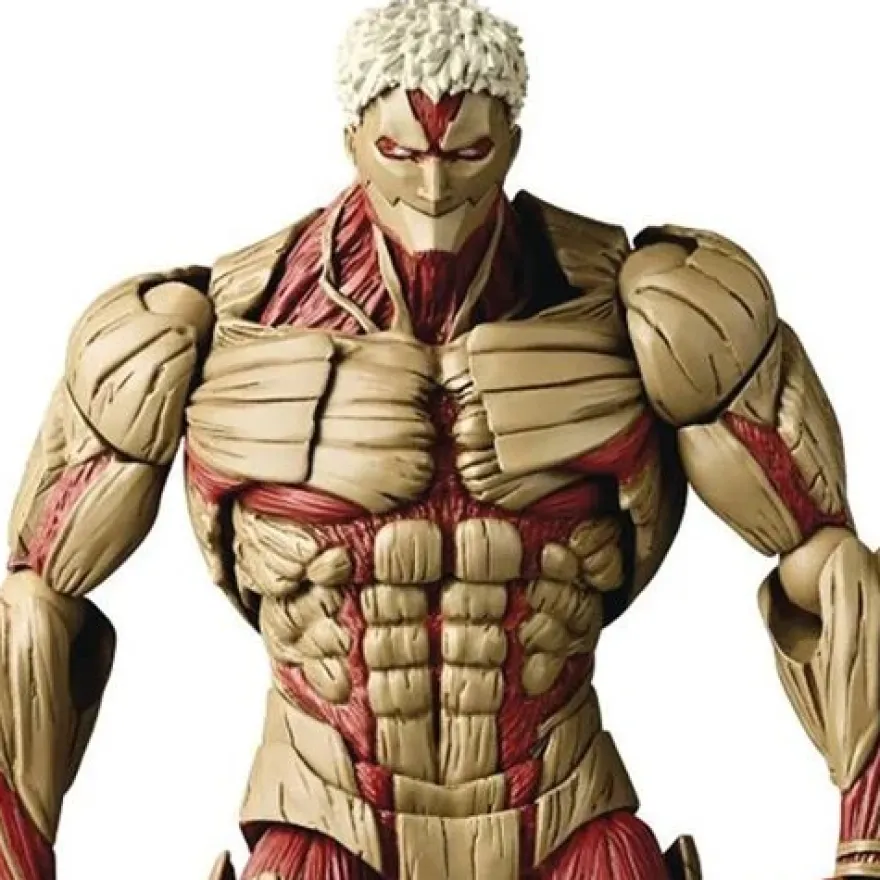 Attack on Titan Armored Titan Revoltech Amazing Yamaguchi Actionfigur