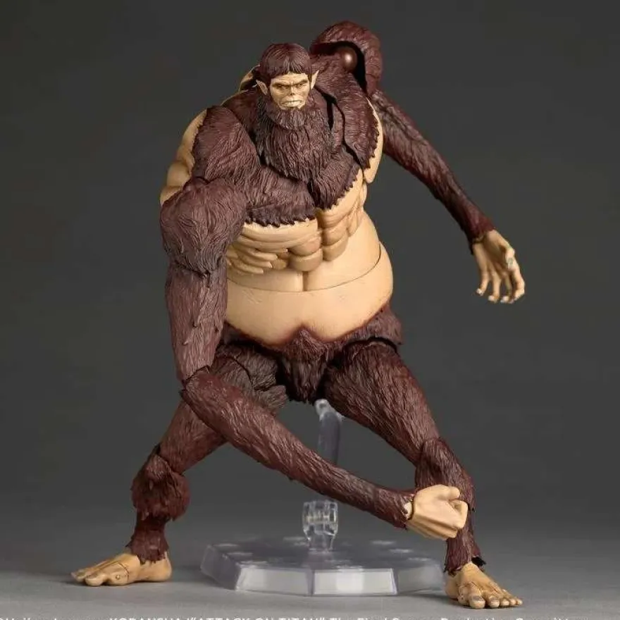 Attack on Titan Beast Ttitan Revoltech Amazing Yamaguchi Actionfigur