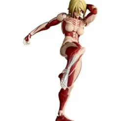 Attack on Titan Female Titan AF Revoltech Amazing Yamaguchi Actionfigur