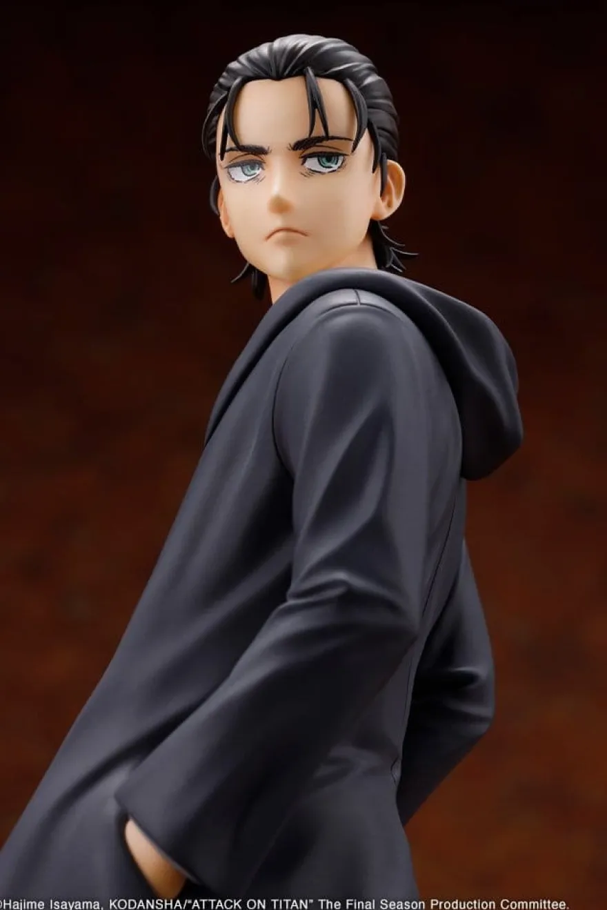 Attack on Titan: The Final Season Oshi Works PVC Figur Eren Yeager The Final Season Ver. 23 cm