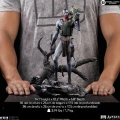 Avatar 3: Fire and Ash Art Scale Statue 1/10 Miles Quaritch 36 cm