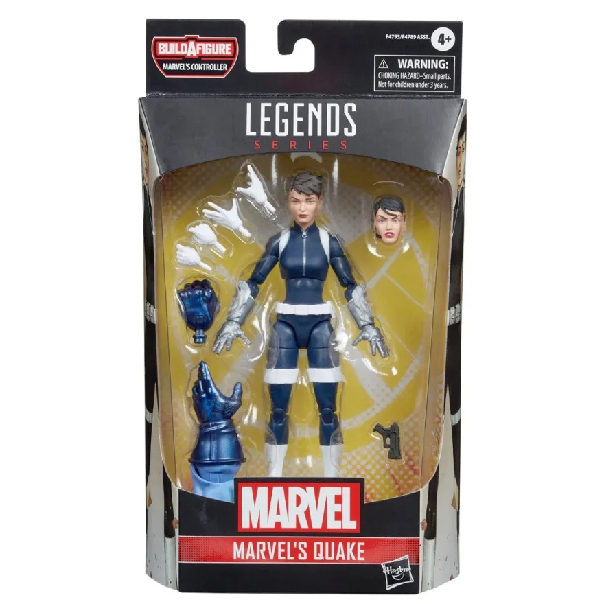 Avengers Comic Marvel Legends Actionfigur Quake