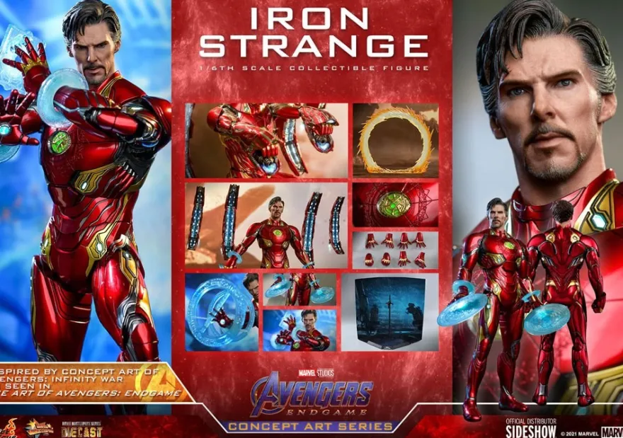 Avengers Endgame Concept Art Series Actionfigur 1/6 Iron Strange