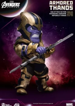 Avengers Endgame 'Egg Attack Action' Figur Armored Thanos
