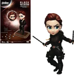 Avengers Endgame 'Egg Attack Action' Figur Black Widow