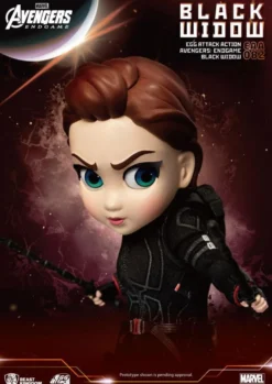 Avengers Endgame 'Egg Attack Action' Figur Black Widow
