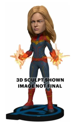 Avengers Endgame Head Knocker Wackelkopf-Figur Captain Marvel