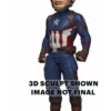 Avengers Endgame Head Knocker Wackelkopf-Figur Captain America