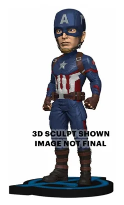 Avengers Endgame Head Knocker Wackelkopf-Figur Captain America
