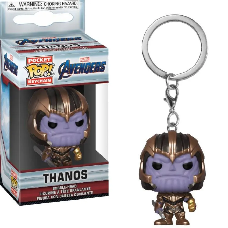 Avengers Endgame Pop! Pocket Keychain Vinylfigur Thanos