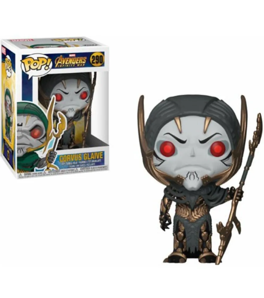 Avengers Infinity War POP! Movies Vinyl Figur Corvus Glaive 9 cm