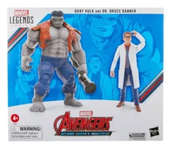 Avengers Marvel Legends Actionfiguren Gray Hulk & Dr. Bruce Banner 15 cm