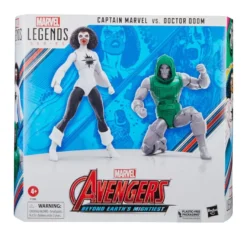 Avengers Marvel Legends Actionfiguren Captain Marvel vs. Doctor Doom 15 cm