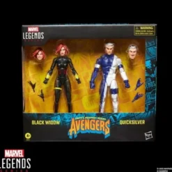 Avengers Marvel Legends Series Black Widow and Quicksilver Actionfiguren
