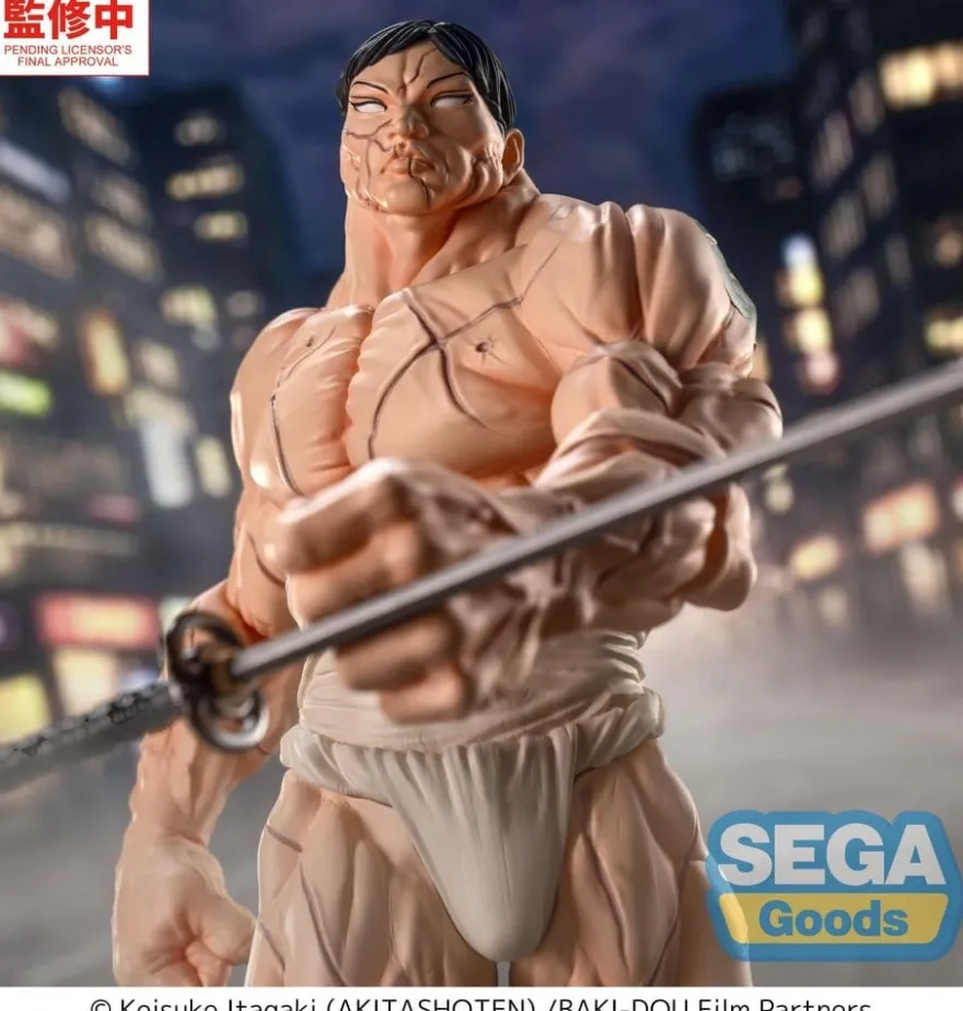 Baki-Dou Luminasta PVC Figur Kaoru Hanayama 23 cm