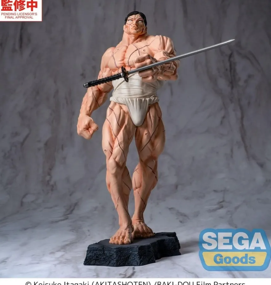 Baki-Dou Luminasta PVC Figur Kaoru Hanayama 23 cm