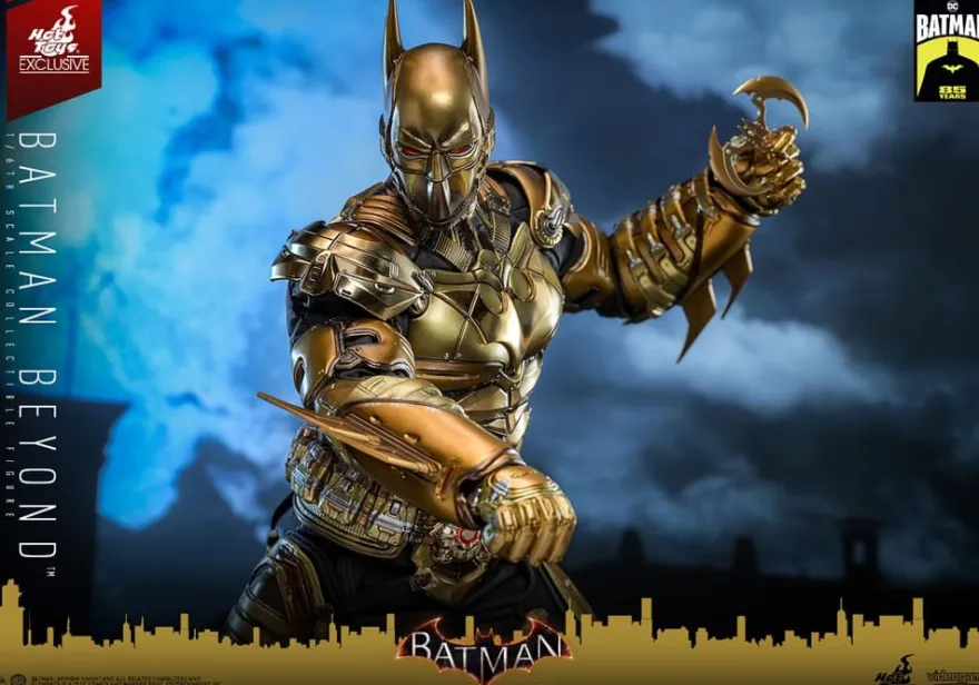 Batman: Arkham Knight Videogame Masterpiece Actionfigur 1/6 Batman Beyond (Black & Gold) 32 cm