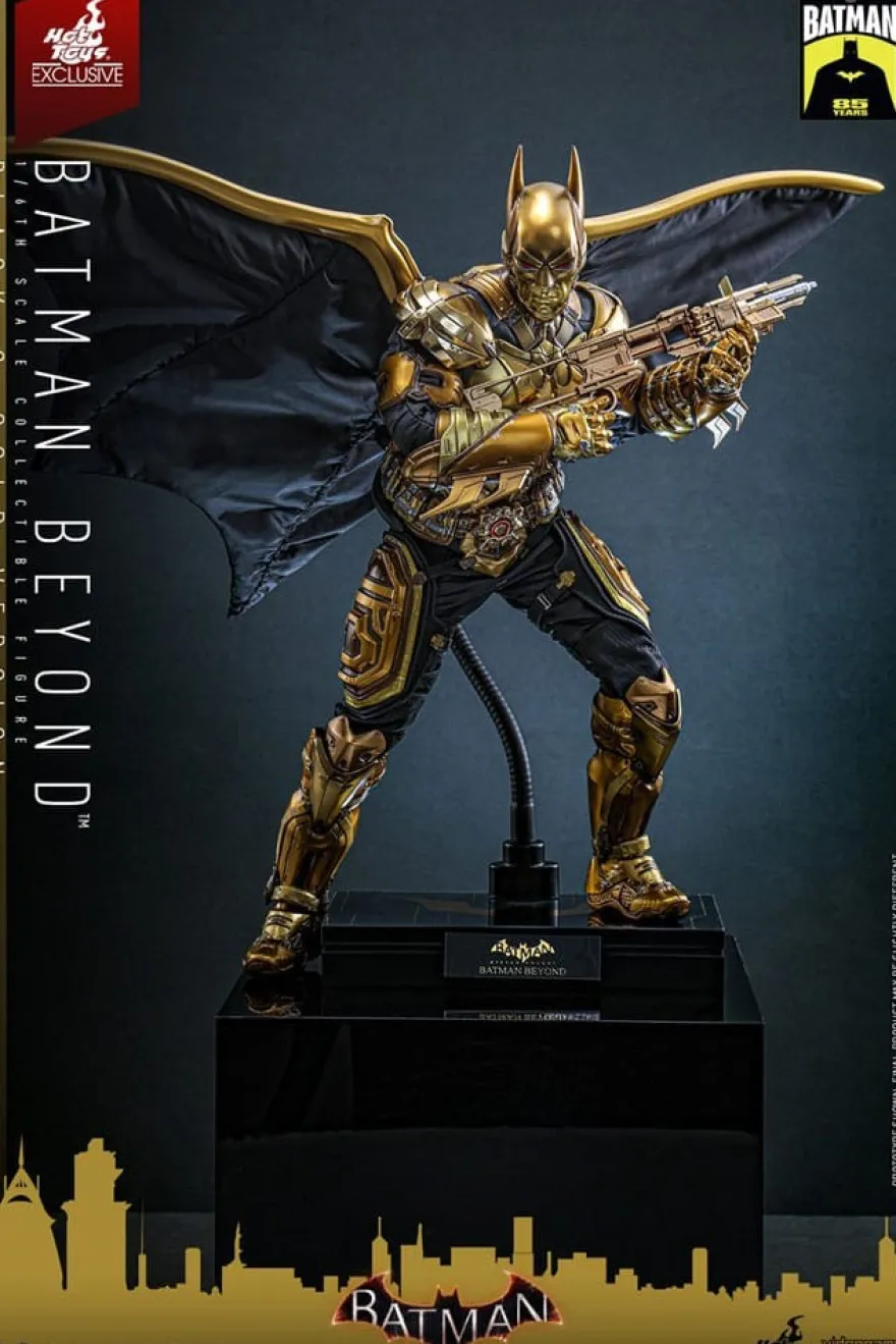 Batman: Arkham Knight Videogame Masterpiece Actionfigur 1/6 Batman Beyond (Black & Gold) 32 cm