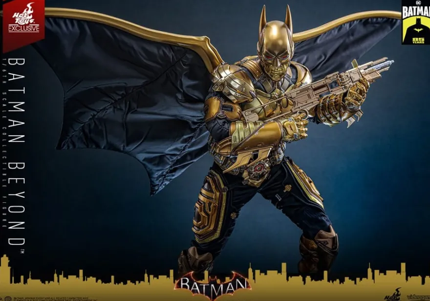 Batman: Arkham Knight Videogame Masterpiece Actionfigur 1/6 Batman Beyond (Black & Gold) 32 cm