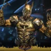 Batman: Arkham Knight Videogame Masterpiece Actionfigur 1/6 Batman Beyond (Black & Gold) 32 cm