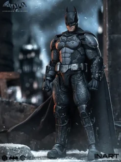 Batman Arkham Origins Batman Battle Damaged Version 1/12 Actionfigur